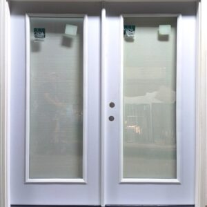 Fiberglass Exterior Double French Door
