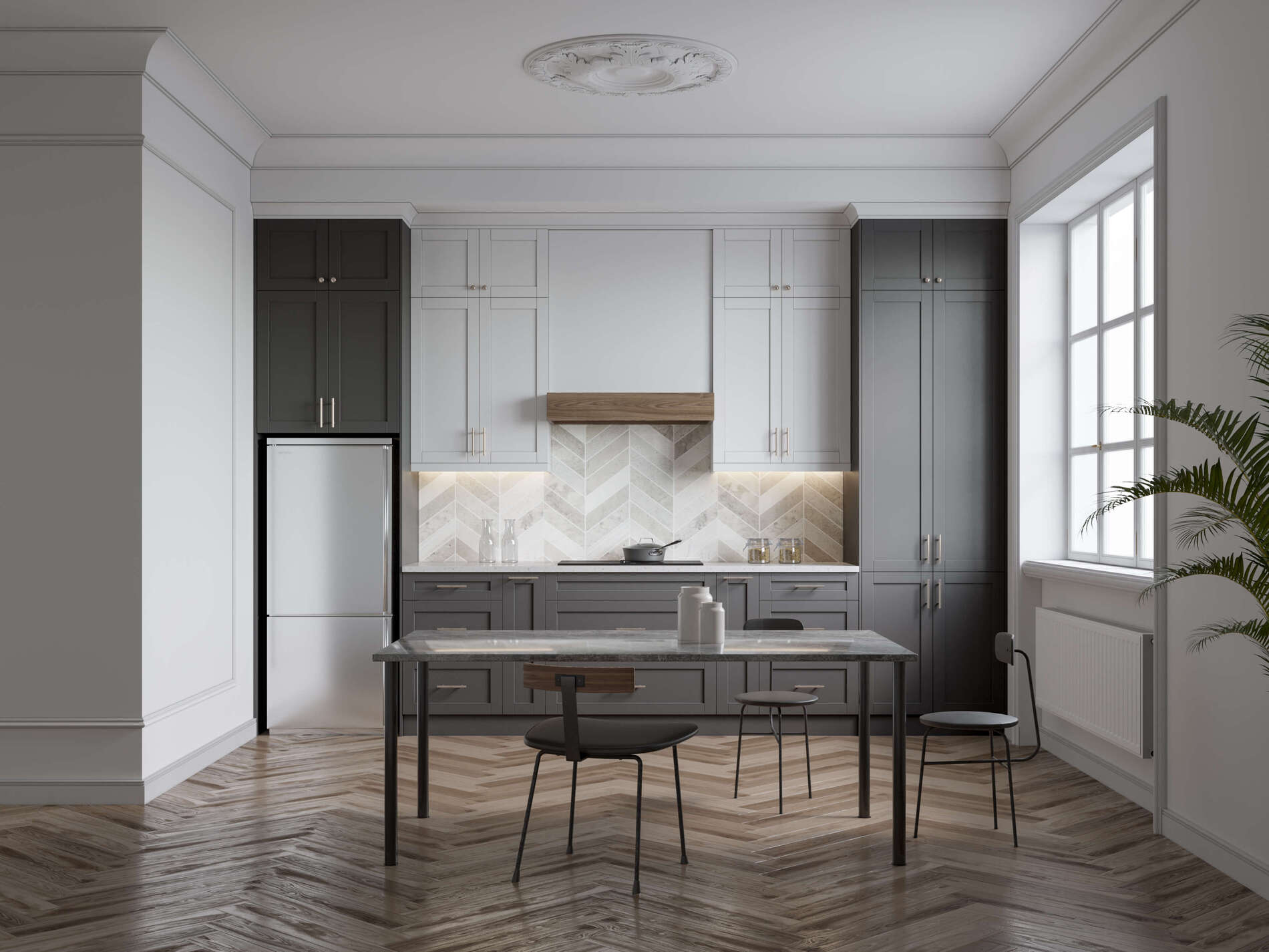 Iron Grey Shaker Urban Series Cabinets