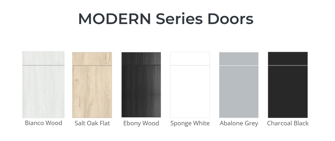 Salt Oak Modern Series Cabinets - Image 2