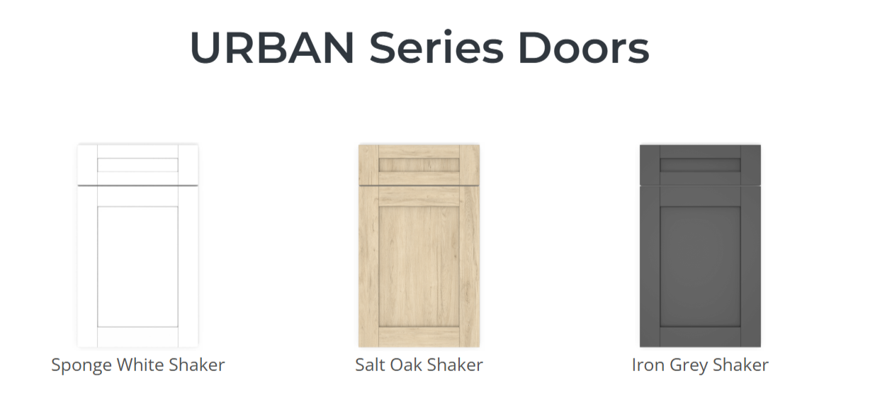 Sponge White Shaker Urban Series Cabinets - Image 2