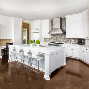 Arcadia White Kitchen Cabinets